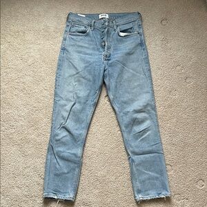 Agolde Light Blue Straight Men's Jeans